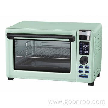 23L digital toaster convection oven with rotissrie